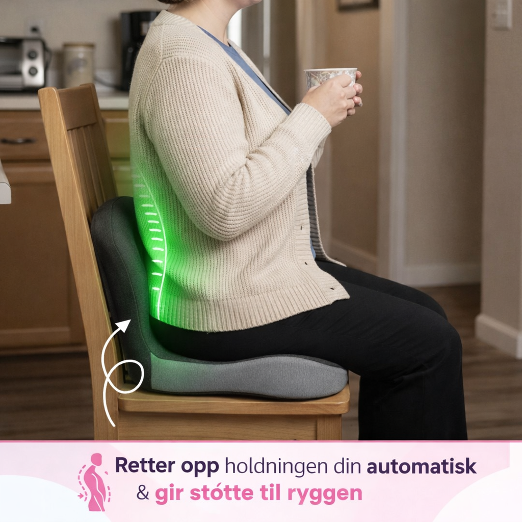 NordSafe™ Ortopedisk Sittepute